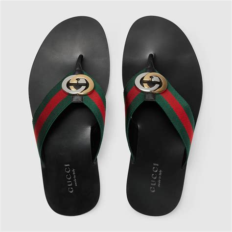 Scarpe da uomo infradito Gucci 